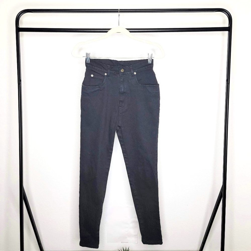 Seruchi Rare Vintage 90s Made in Kenya Women's High Rise Tapered Jeans Size 9/10